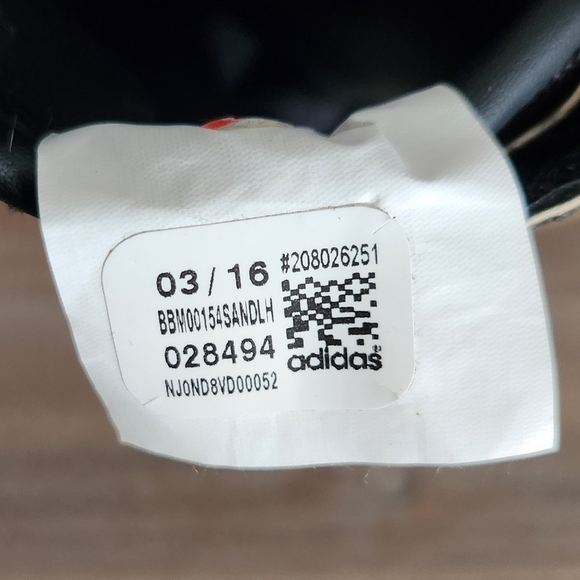 ⚾ Adidas Youth Baseball Glove 11” Black & Tan – Left Hand Throw - Picture 12 of 16